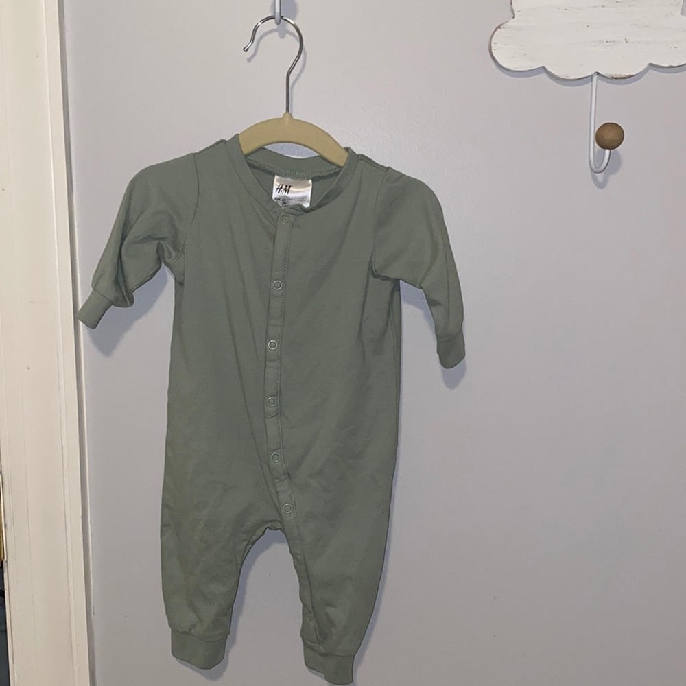 H&M Olive Green Footless Sleeper